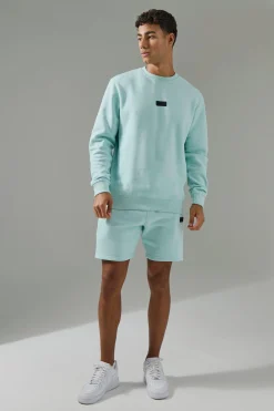 Man Active Sweatshirt & Short Tracksuit | BoohooMAN UK
