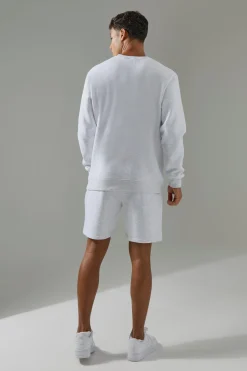 Man Active Sweatshirt & Short Tracksuit | BoohooMAN UK