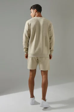 Man Active Sweatshirt & Short Tracksuit | BoohooMAN UK