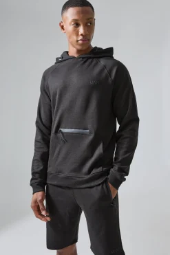 Man Active Tech Hoodie And Shorts Set | BoohooMAN UK
