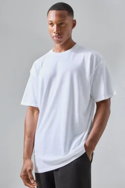 Man Active Tennis Club California Oversized Backprint T-shirt | BoohooMAN UK