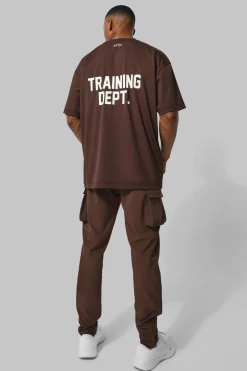 Man Active Training Dept Performance Oversized T Shirt | BoohooMAN UK