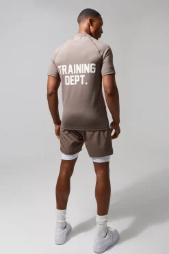 Man Active Training Dept Muscle Fit T-shirt | BoohooMAN UK