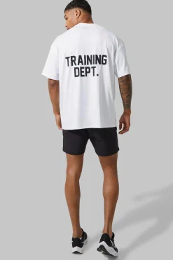 Man Active Training Dept Performance Oversized T Shirt | BoohooMAN UK