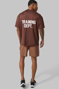 Man Active Training Dept Performance Oversized T Shirt | BoohooMAN UK