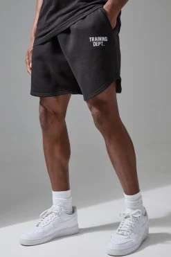 Man Active Training Dept Oversized 5inch Jersey Volley Short | BoohooMAN UK