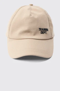 Man Active Training Dept Ripstop Baseball Cap | BoohooMAN UK