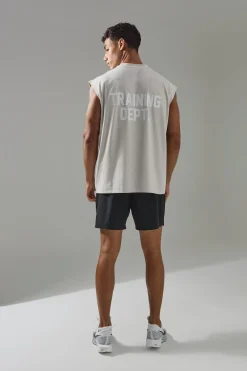 Man Active Training Dept Oversized Performance Tank | BoohooMAN UK