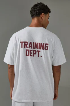 Man Active Training Dept Oversized T-shirt | BoohooMAN UK