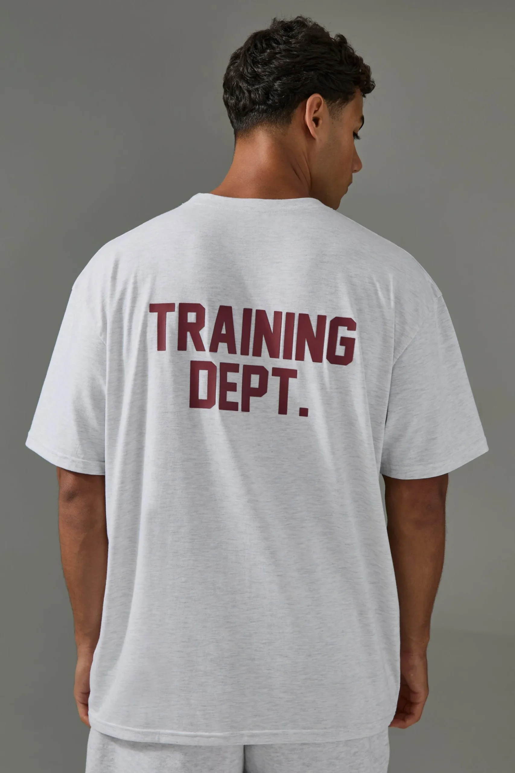 Man Active Training Dept Oversized T-shirt | BoohooMAN UK
