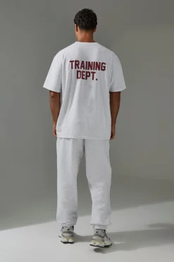 Man Active Training Dept Oversized T-shirt | BoohooMAN UK