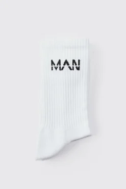 Man Active Training Grip Crew Socks | BoohooMAN UK