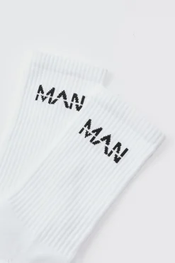 Man Active Training Grip Crew Socks | BoohooMAN UK