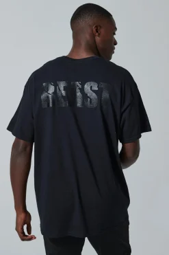 Man Active X Beast Oversized Gym T Shirt | BoohooMAN UK