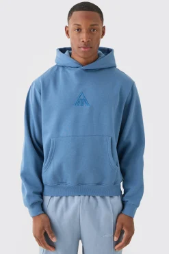 Man Boxy Over The Head Basic Hoodie | BoohooMAN UK