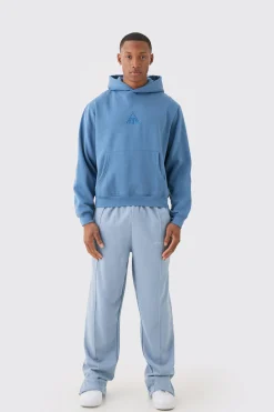 Man Boxy Over The Head Basic Hoodie | BoohooMAN UK