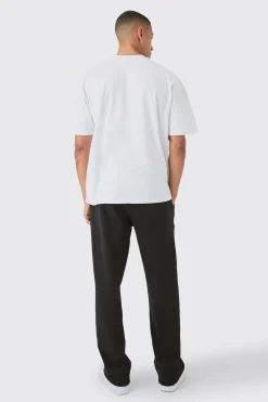 Man Dash Oversized Heavyweight T-shirt | BoohooMAN UK