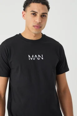 Man Dash Slim Fit T-shirt | BoohooMAN UK
