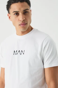 Man Dash Slim Fit T-shirt | BoohooMAN UK