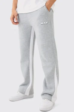 Man Gusset Contrast Stitch Jogger | BoohooMAN UK