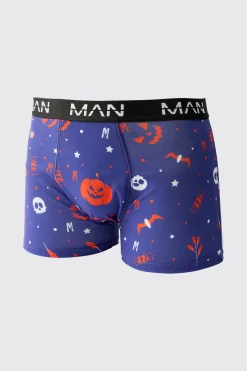 Man Halloween Printed Boxers | BoohooMAN UK