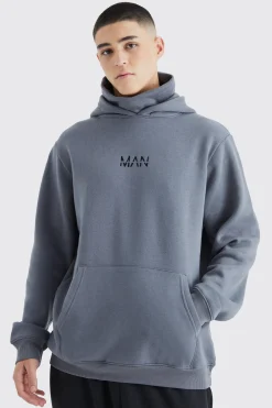 Man Official Jersey Hoodie With Snood | BoohooMAN UK