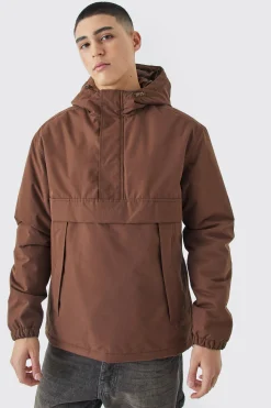 Man Overhead Hooded Parka | BoohooMAN UK