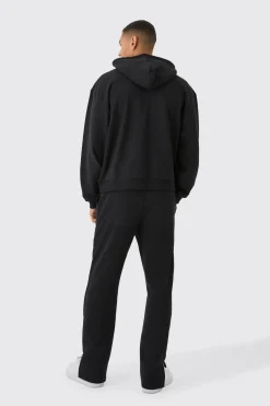 Man Oversized Boxy Heavyweight Hoodie | BoohooMAN UK