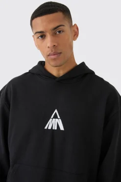 Man Oversized Boxy Heavyweight Hoodie | BoohooMAN UK