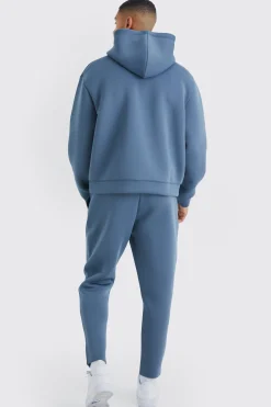 Man Oversized Boxy Scuba Hoodie | BoohooMAN UK
