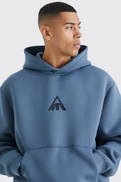 Man Oversized Boxy Scuba Hoodie | BoohooMAN UK