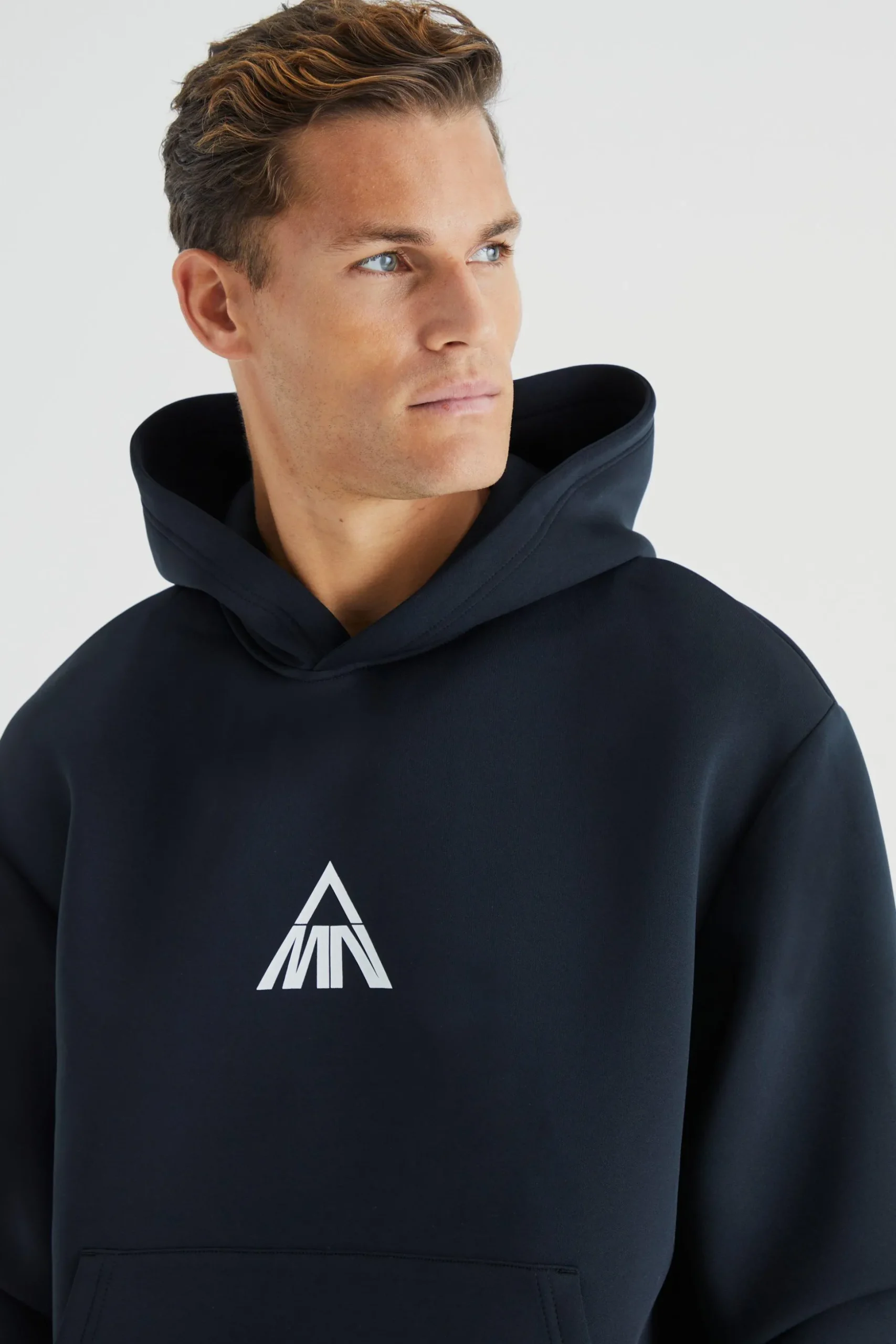 Man Oversized Boxy Scuba Hoodie | BoohooMAN UK