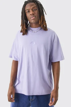 Man Oversized Extended Neck T-shirt | BoohooMAN UK