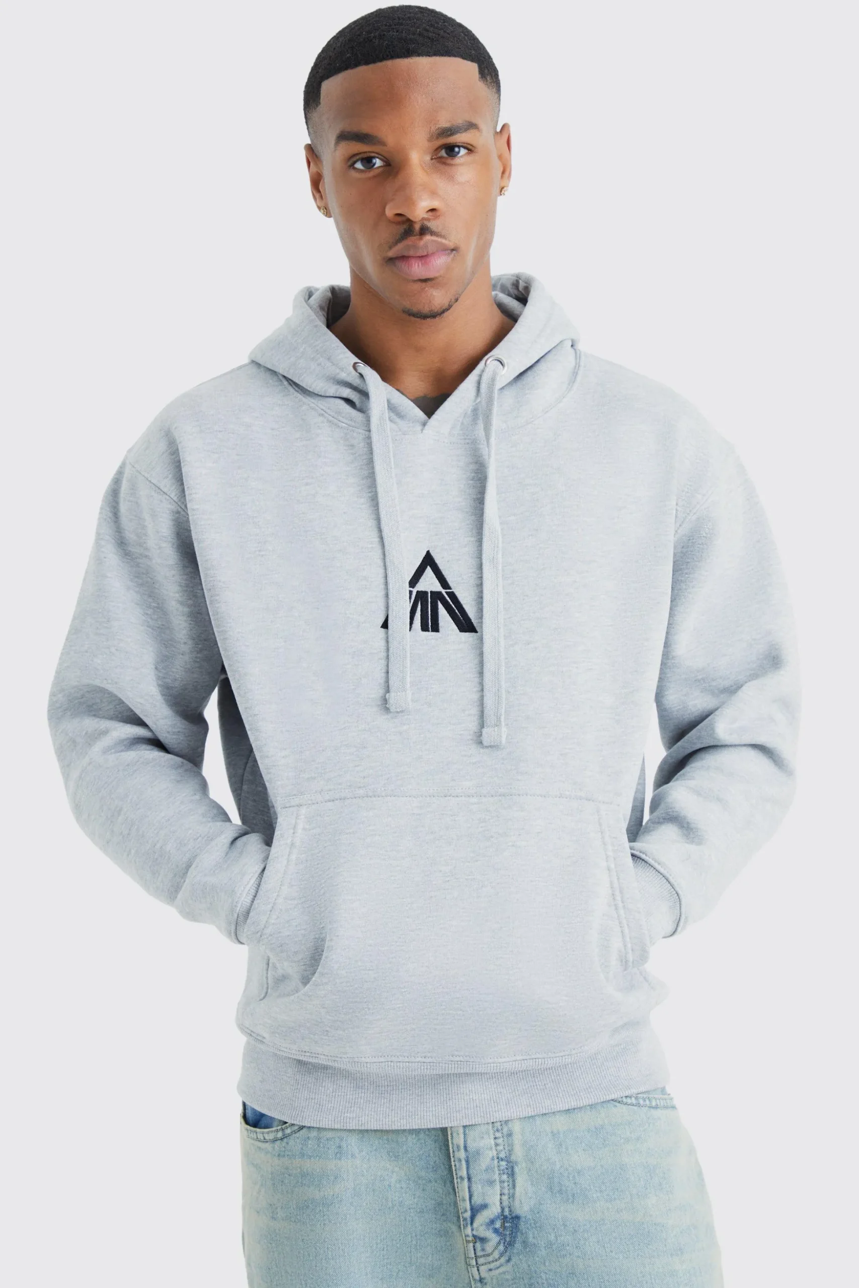 Man Oversized Heavyweight Hoodie | BoohooMAN UK