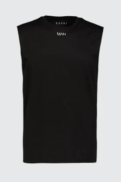 Man Reg Fit Gym Tank | BoohooMAN UK