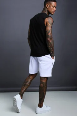 Man Regular Fit Gym Tank | BoohooMAN UK