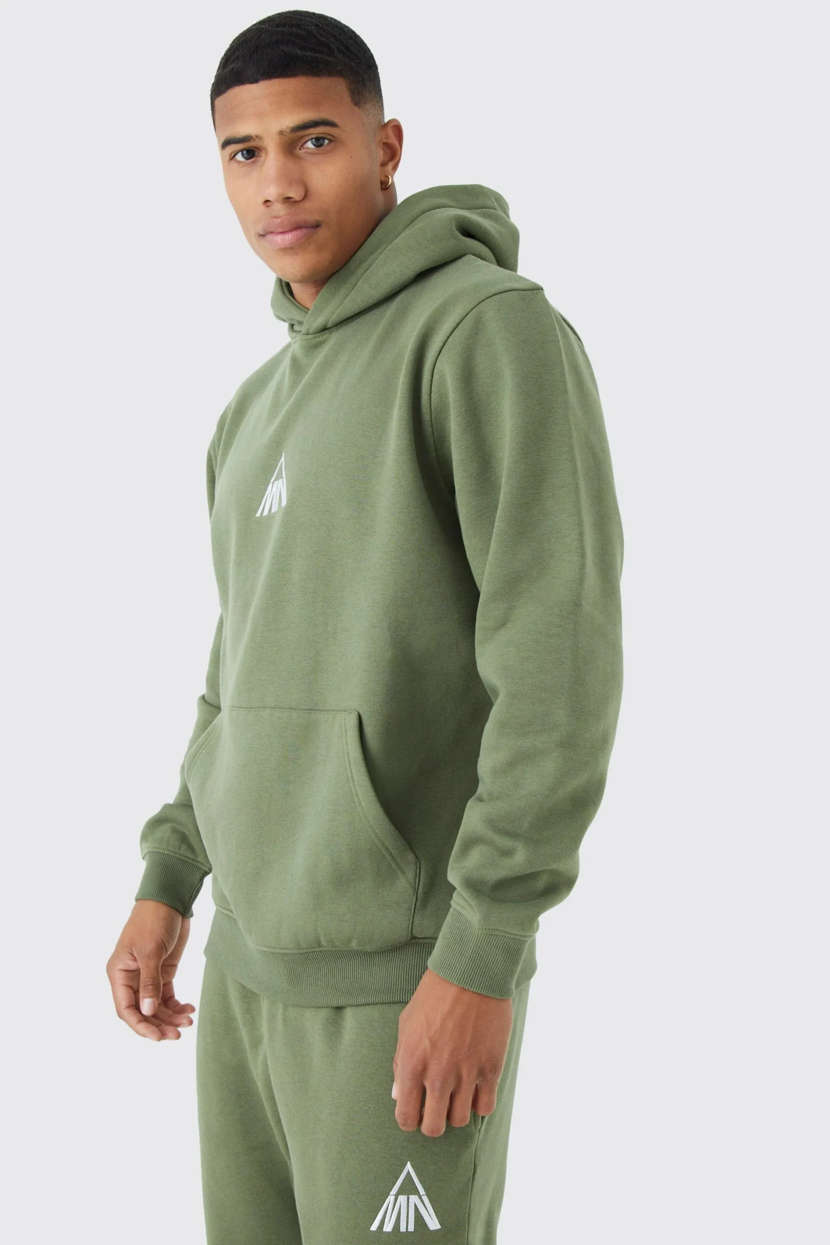 Man Regular Fit Hooded Tracksuit | BoohooMAN UK