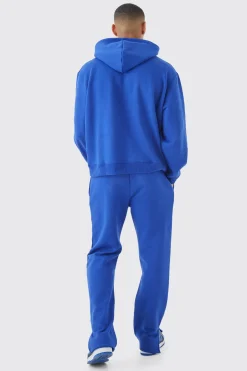 Man Regular Split Hem Jogger | BoohooMAN UK