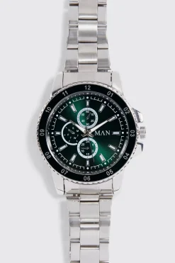 Man Roman Chronograph Style Watch | BoohooMAN UK