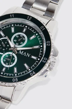 Man Roman Chronograph Style Watch | BoohooMAN UK