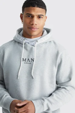 Man Roman Hooded Rib Tracksuit | BoohooMAN UK