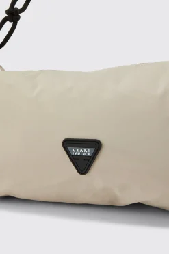 Man Rope Strap Detail Sling Bag | BoohooMAN UK