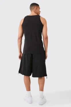 Man Signature Basic Vest | BoohooMAN UK
