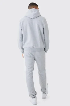 Man Signature Colour Block Hooded Tracksuit | BoohooMAN UK
