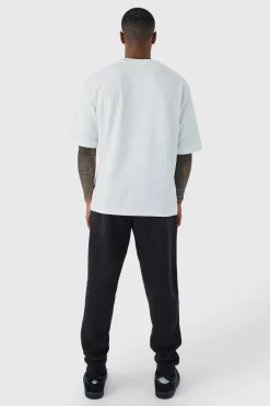Man Signature Regular Fit Jogger | BoohooMAN UK