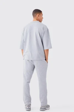 Man Signature Regular Fit Joggers | BoohooMAN UK