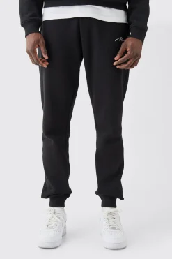 Man Signature Skinny Fit Jogger | BoohooMAN UK