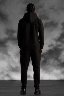 Man Slim Fit Hooded Tracksuit | BoohooMAN UK