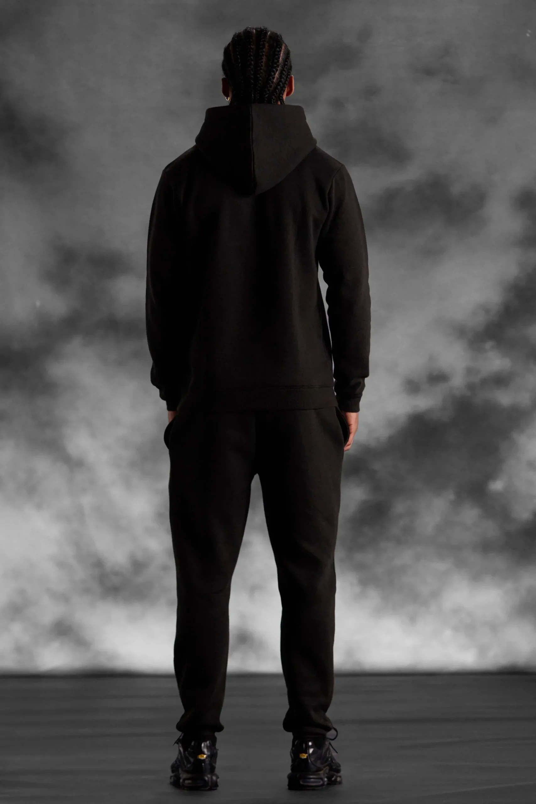Man Slim Fit Hooded Tracksuit | BoohooMAN UK