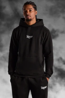 Man Slim Fit Hooded Tracksuit | BoohooMAN UK